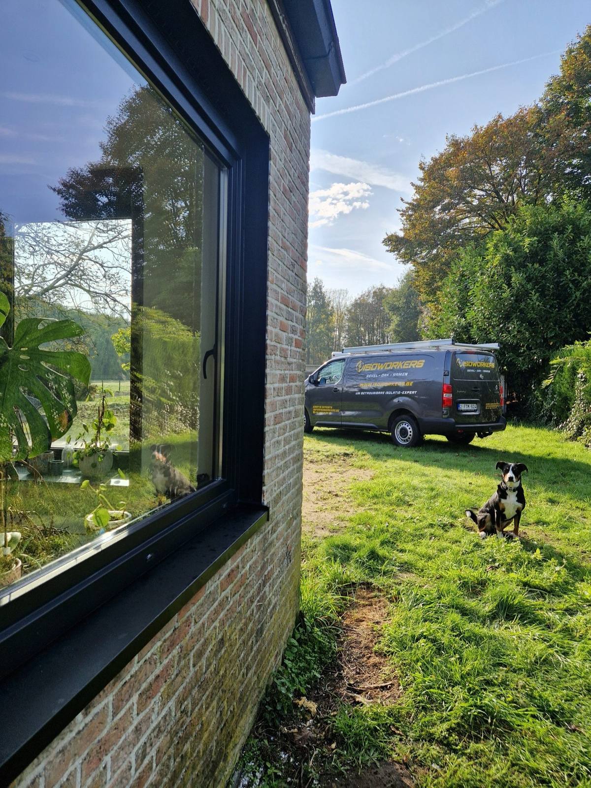 Gevelrenovatie met spuitkurk door ISOWORKERS