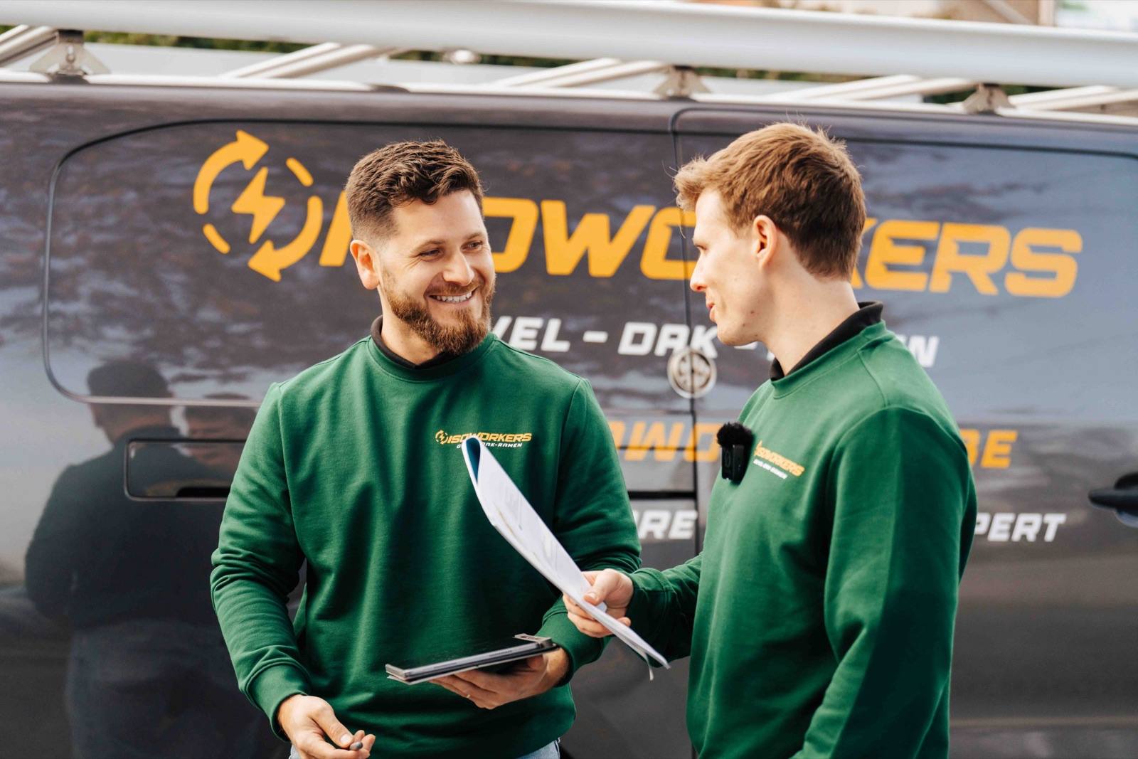 Gevelrenovatie met spuitkurk door ISOWORKERS