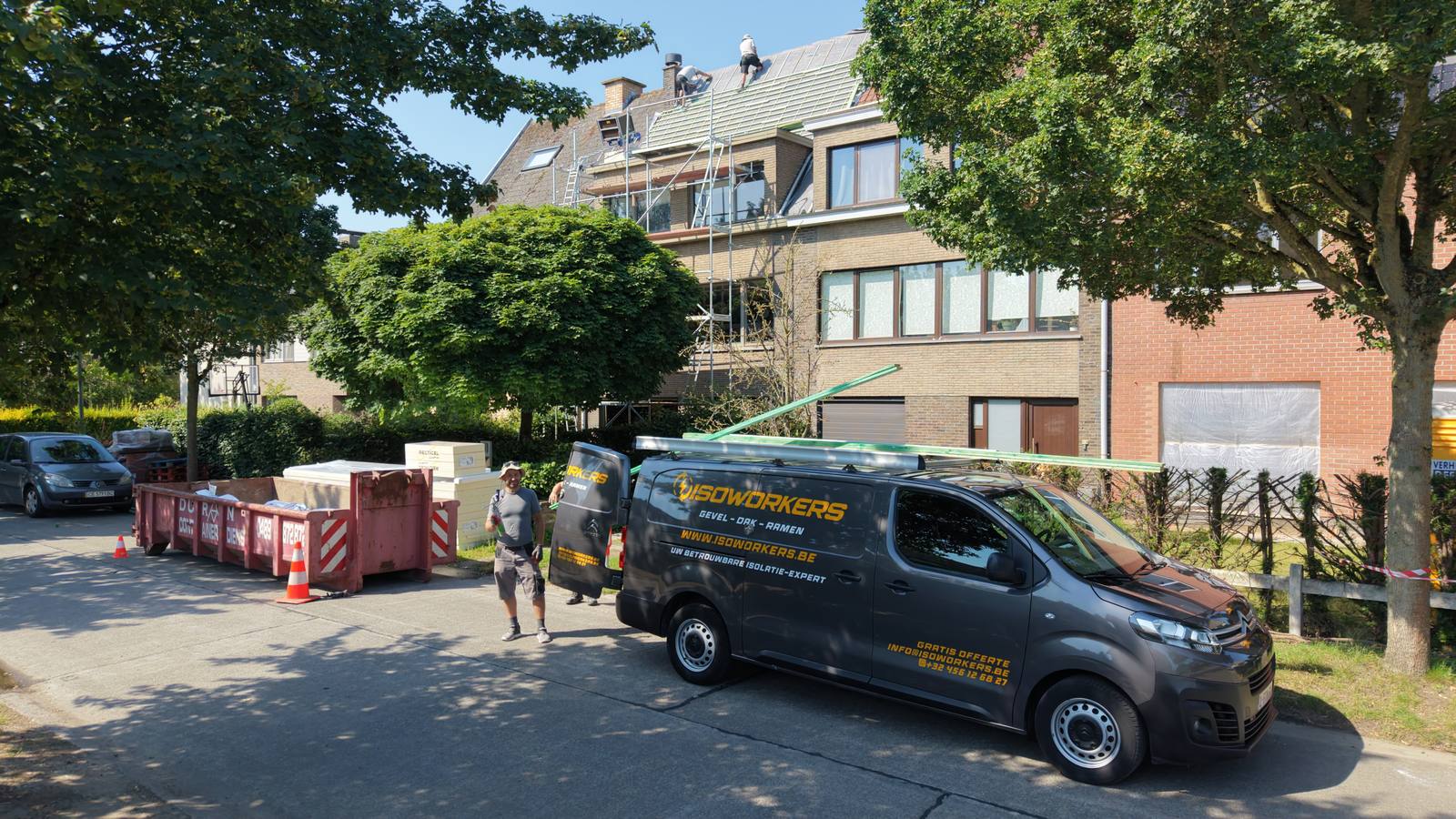 Dakrenovatie en dakisolatie in Gent door Isoworkers 36
