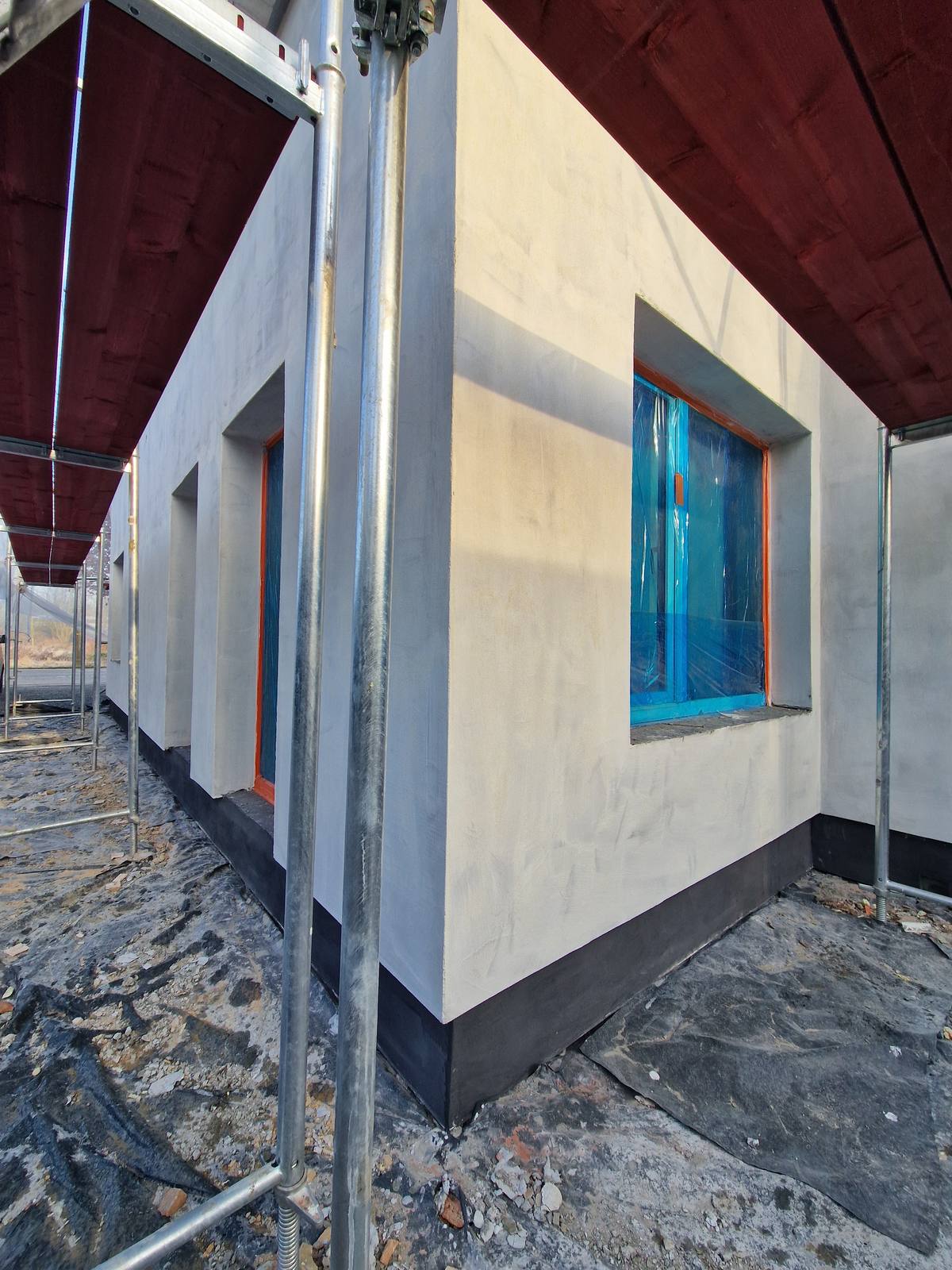 Gevelisolatie met crepi in Gent door Isoworkers 01