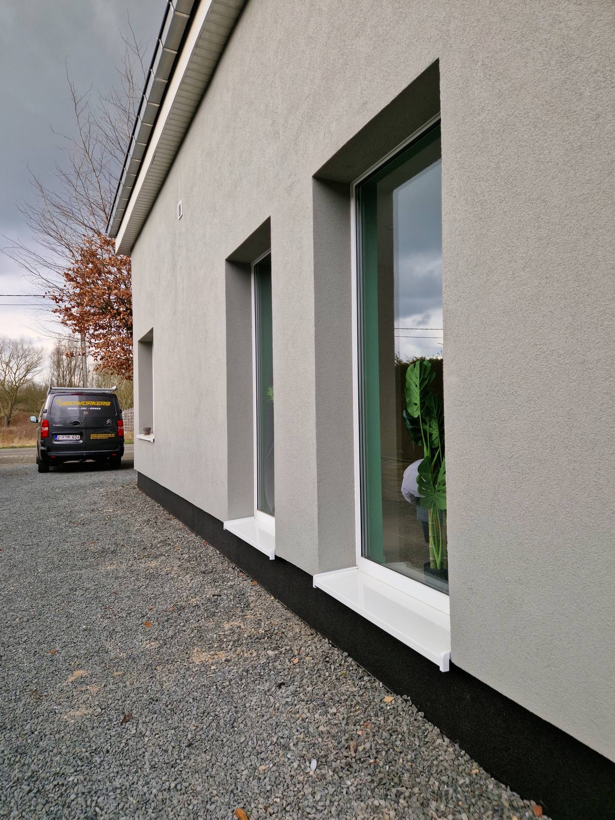 Gevelisolatie met crepi in Gent door Isoworkers 05