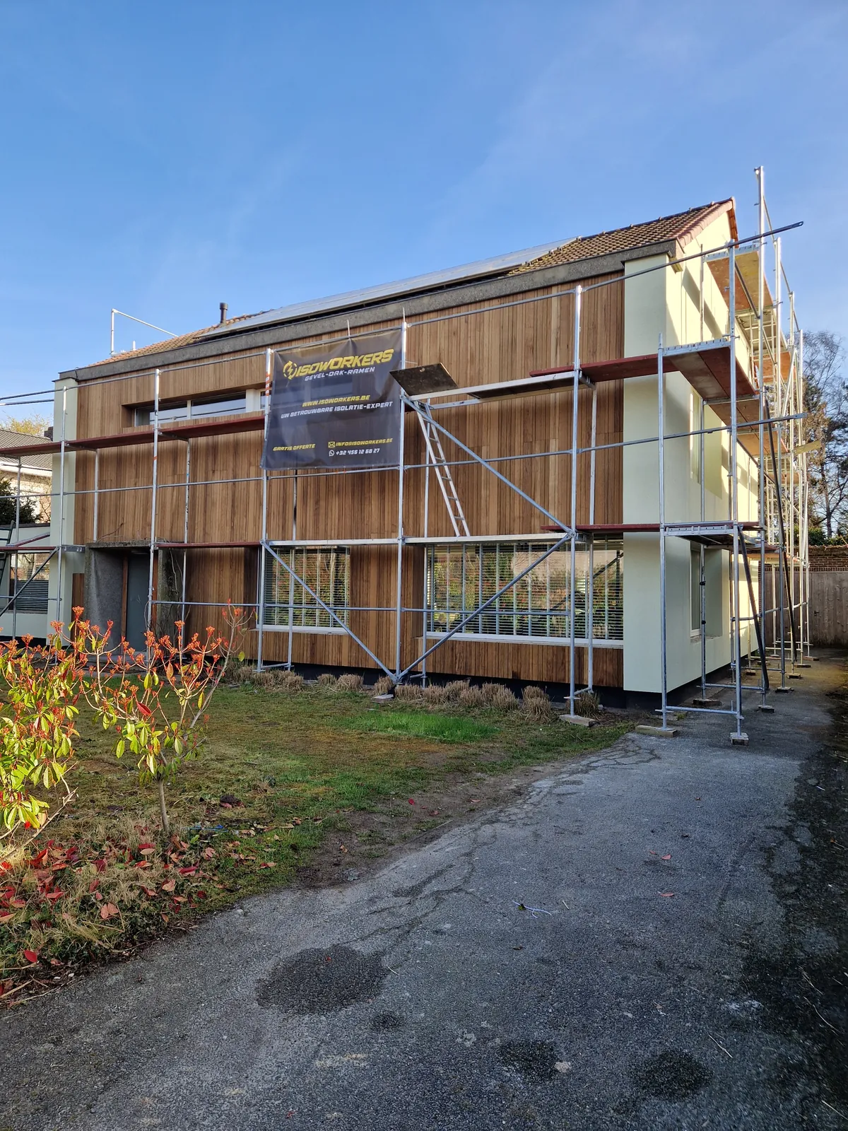 Crepi gevelrenovatie Gent Isoworkers