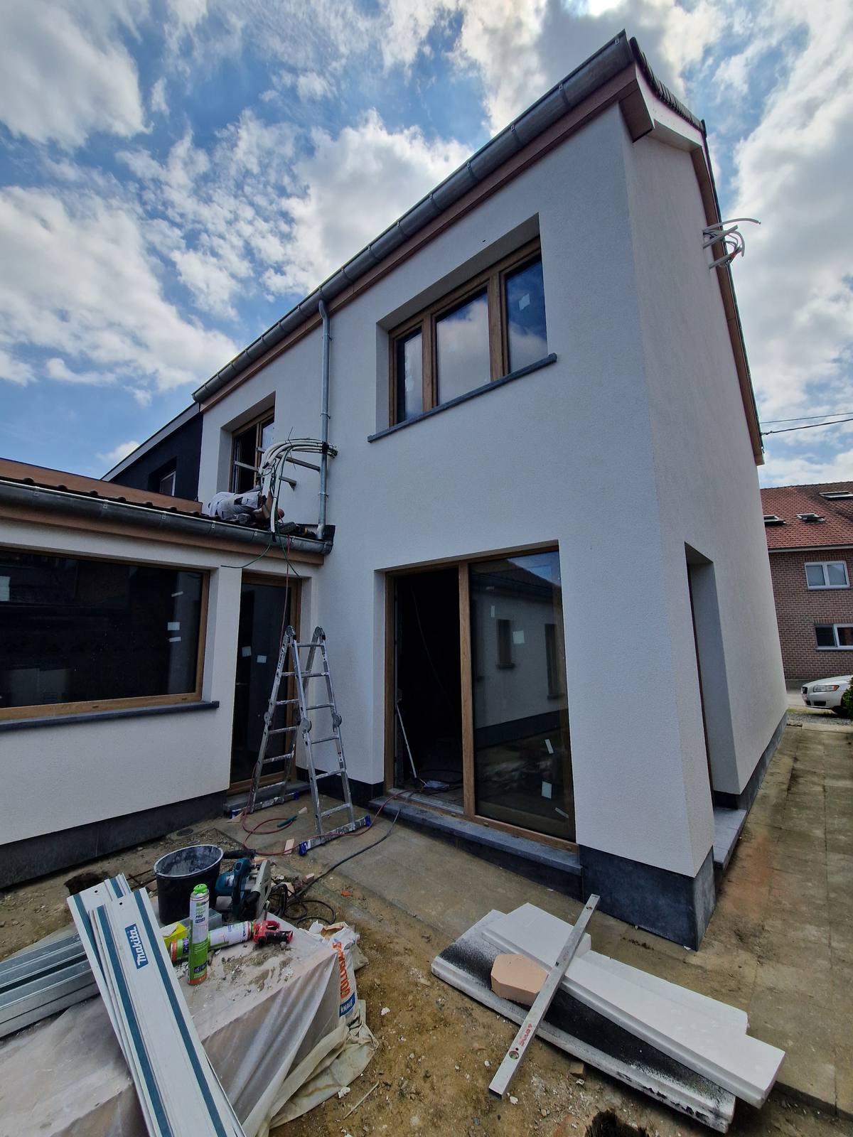 Gevelisolatie met crepi in Gent door Isoworkers 30