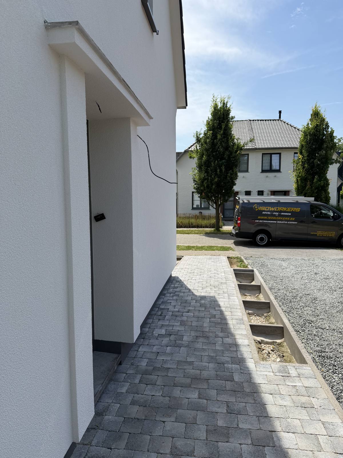 Gevelisolatie met crepi in Gent door Isoworkers 38