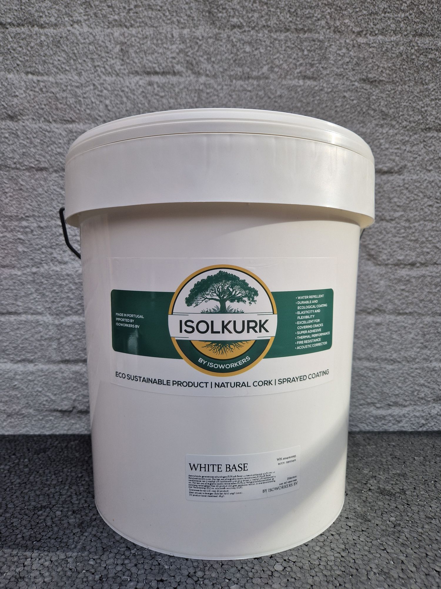 ISOLKURK, het kurkproduct van ISOWORKERS