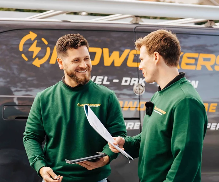oplevering van renovatiewerken isoworkers