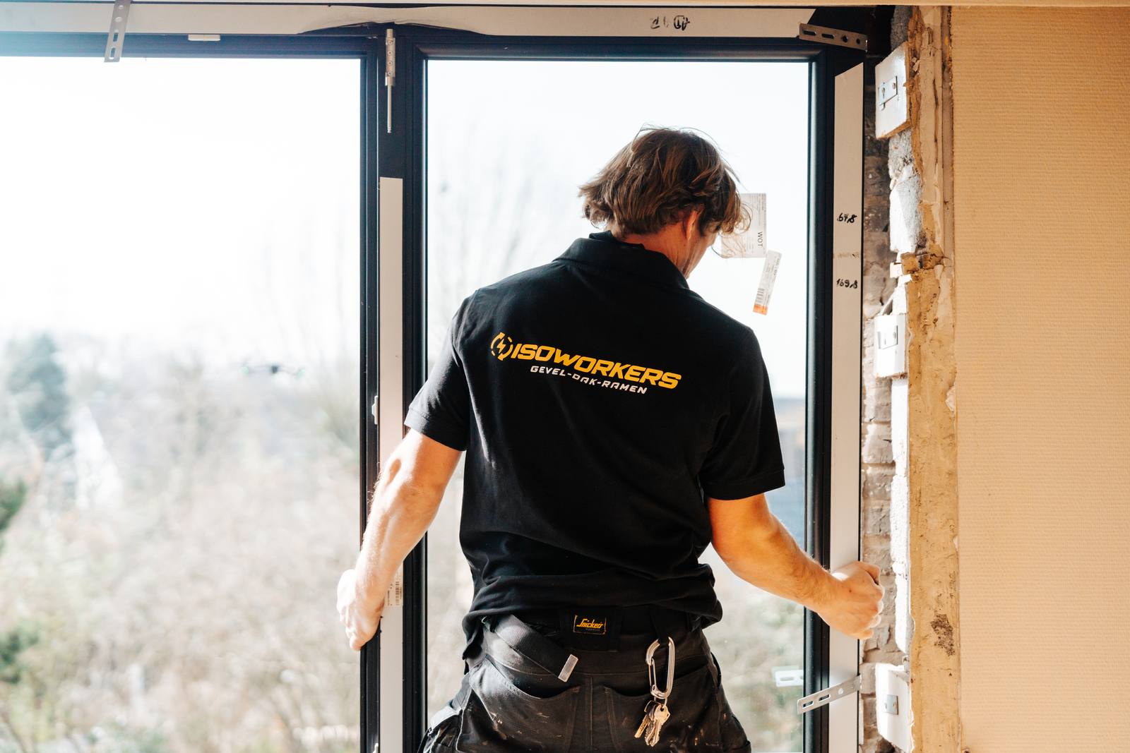 Plaatsing van ramen en deuren in Gent door Isoworkers 15