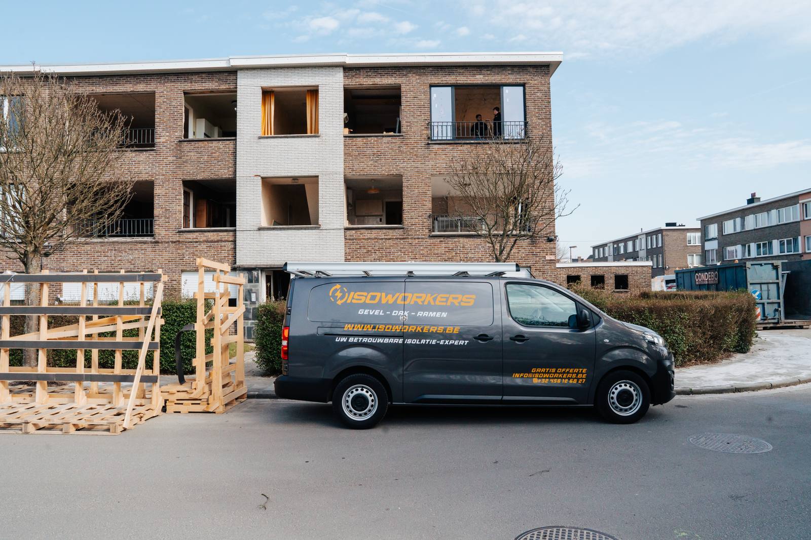 Plaatsing van ramen en deuren in Gent door Isoworkers 19