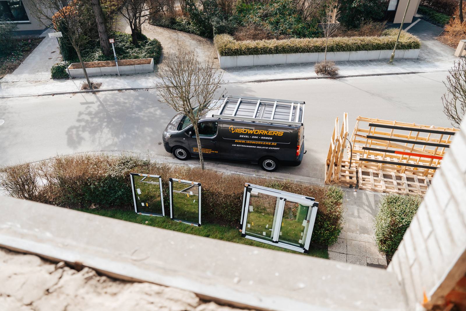 Plaatsing van ramen en deuren in Gent door Isoworkers 22