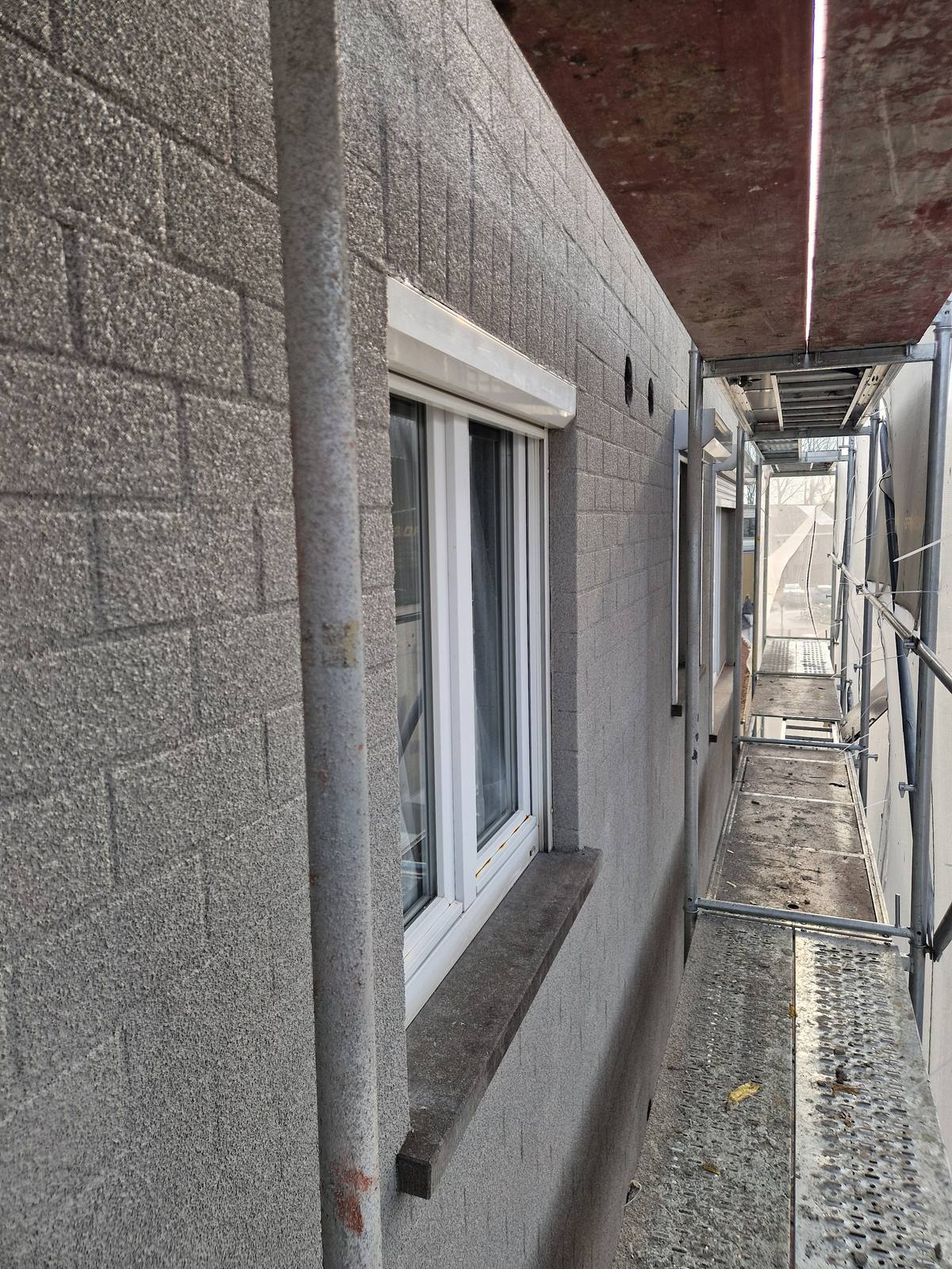Spuitkurk gevelrenovatie in Gent door Isoworkers 13
